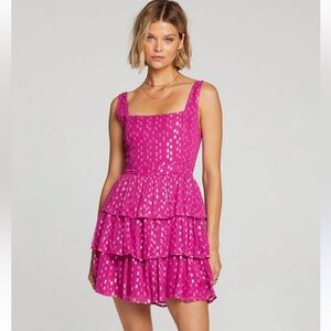 Saltwater Luxe Lana Ruffle Mini Dress